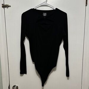 Black Long Sleeve Bodysuit